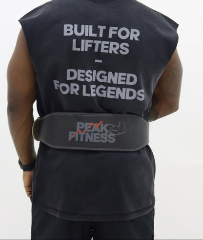 Premium Leather Lifting Belt